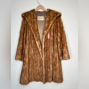 Vintage kruse- Gross tan mink coat